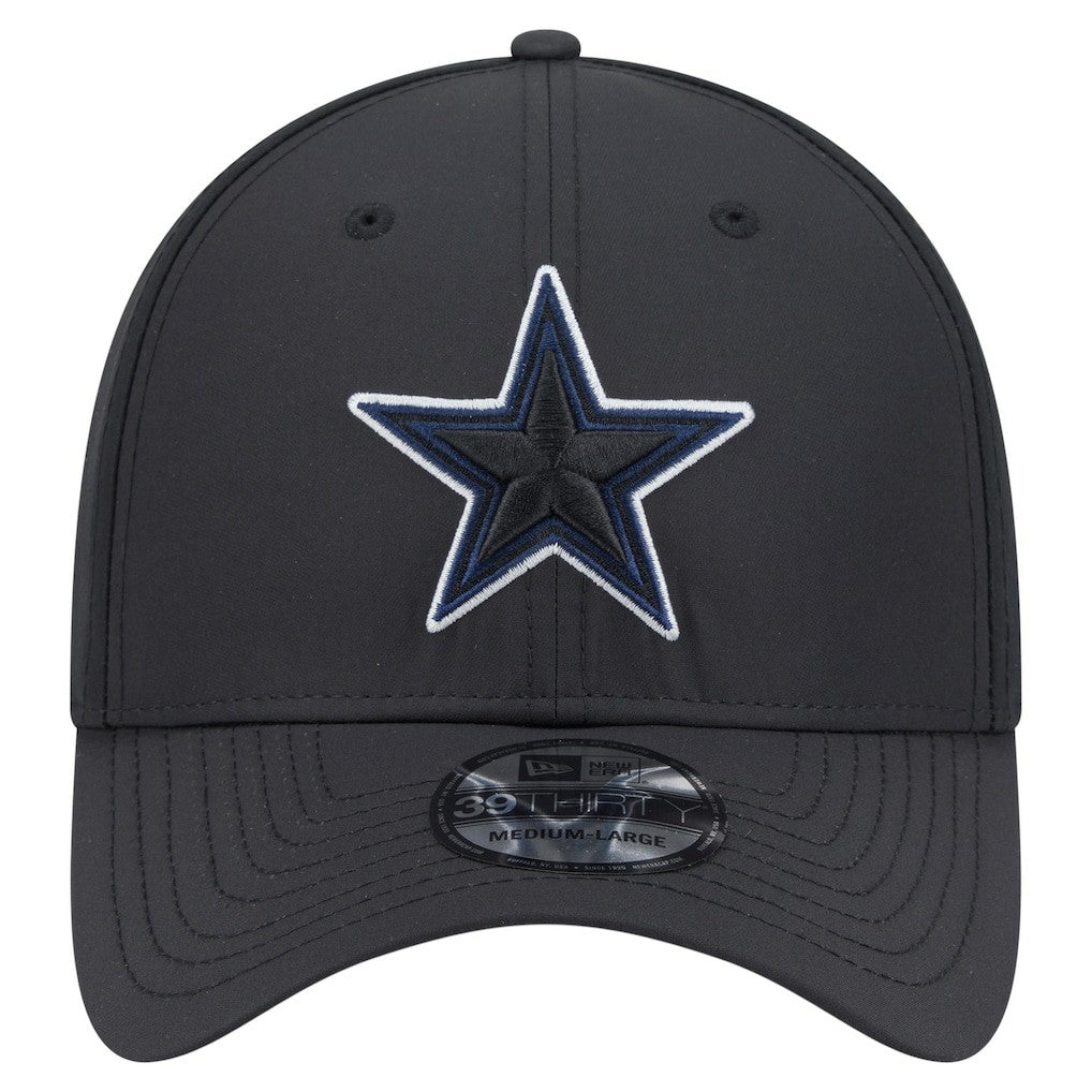 Dallas Cowboys New Era 39THIRTY Flex Hat - Black sale