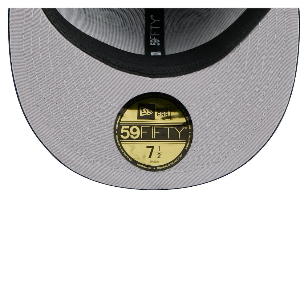 Dallas Cowboys New Era Throwback Oversized 59FIFTY Fitted Hat - Navy on sale