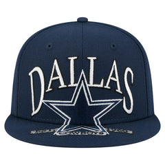 Dallas Cowboys New Era Oversized 59FIFTY Fitted Hat - Navy sale