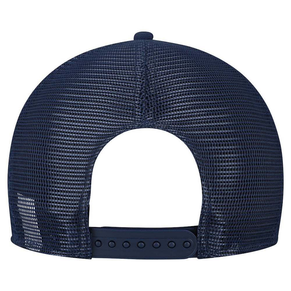 Dallas Cowboys New Era Cork Split Panel 9FIFTY Trucker Snapback Hat - Gray/Navy for sale