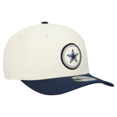 Dallas Cowboys New Era Loyal Corduroy 9SEVENTY Adjustable Hat - Cream outlet