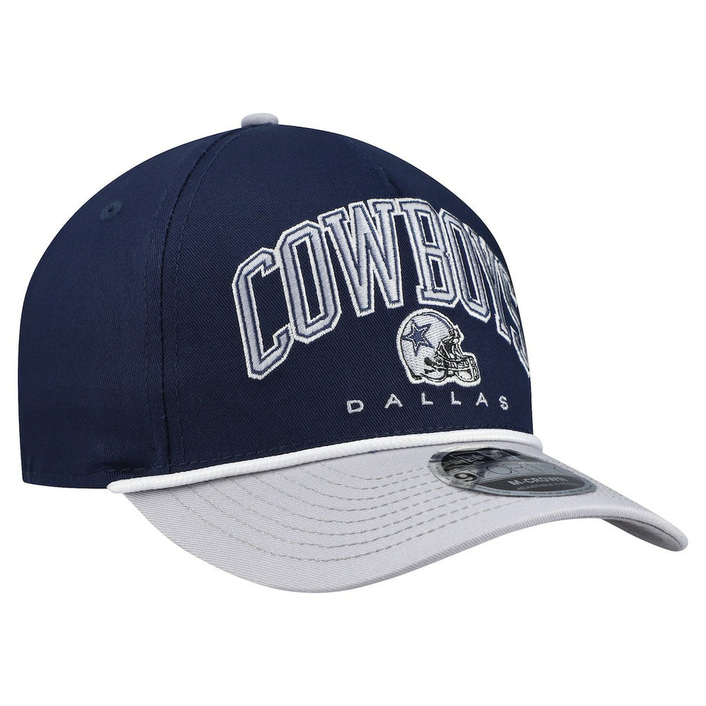 Dallas Cowboys New Era Arch 9FORTY A-Frame M-Crown Adjustable Hat - Navy online