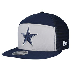 Dallas Cowboys New Era Outdoor Split Panel 9FIFTY Snapback Hat - Gray/Navy for sale