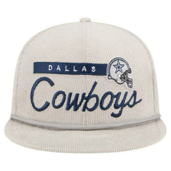 Dallas Cowboys New Era Cord Rope 9FIFTY Snapback Hat - Gray online