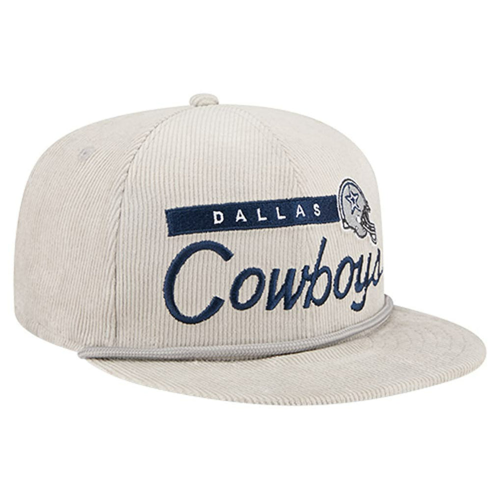 Dallas Cowboys New Era Cord Rope 9FIFTY Snapback Hat - Gray online