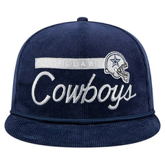 Dallas Cowboys New Era Cord Rope 9FIFTY Snapback Hat - Navy sale