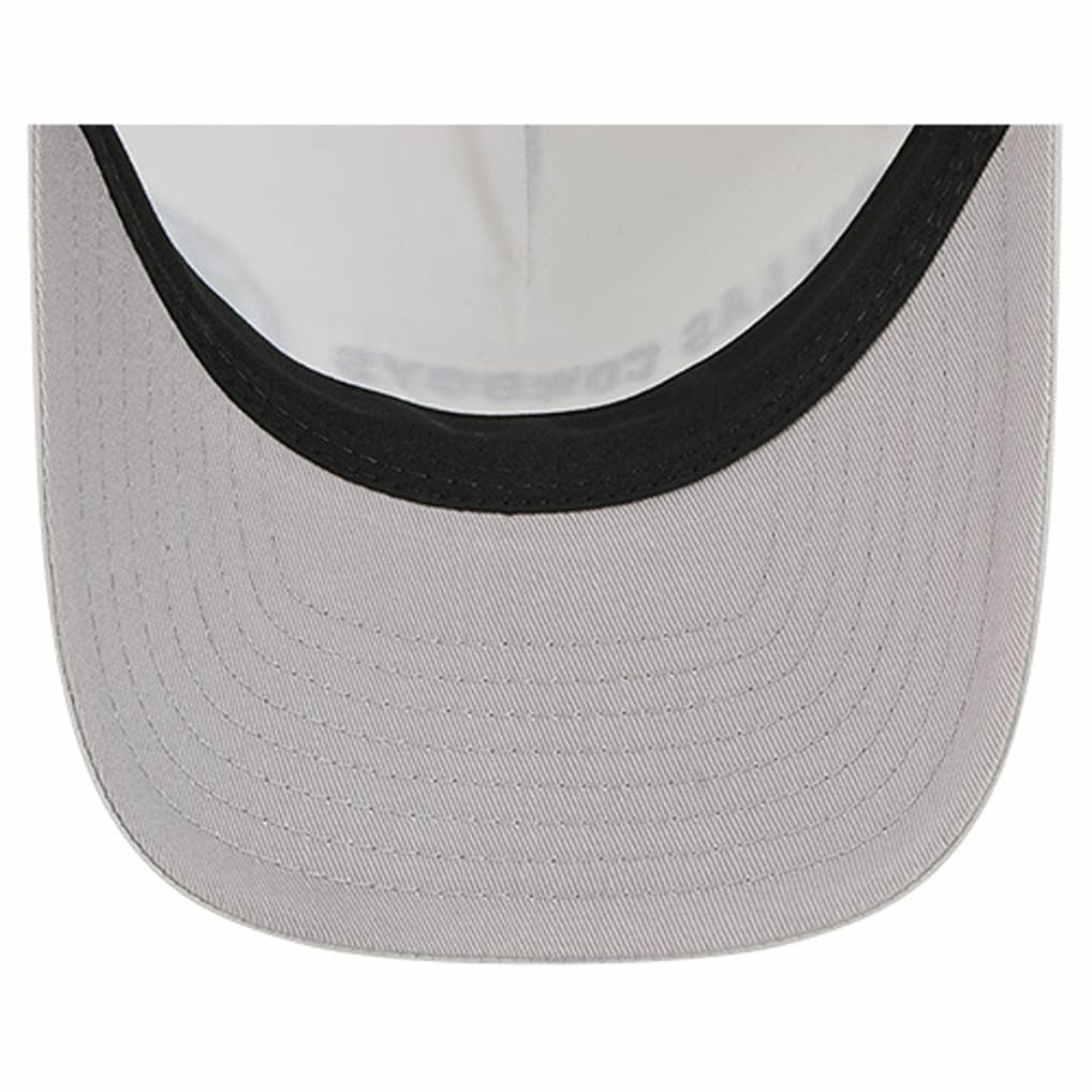 Dallas Cowboys New Era Linear A-Frame 9FORTY Adjustable Hat - Silver/Navy online