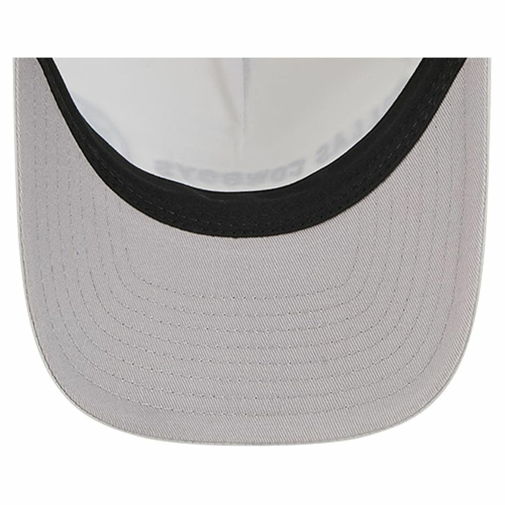 Dallas Cowboys New Era Linear A-Frame 9FORTY Adjustable Hat - Silver/Navy online