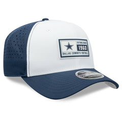 Dallas Cowboys New Era Established Patch 9SEVENTY Adjustable Hat - White/Navy discount