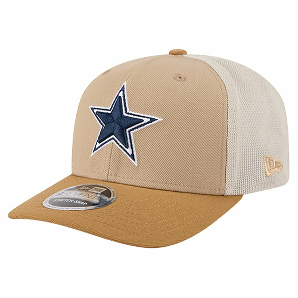 Dallas Cowboys New Era Two-Tone Trucker 9SEVENTY Adjustable Hat - Light Beige online