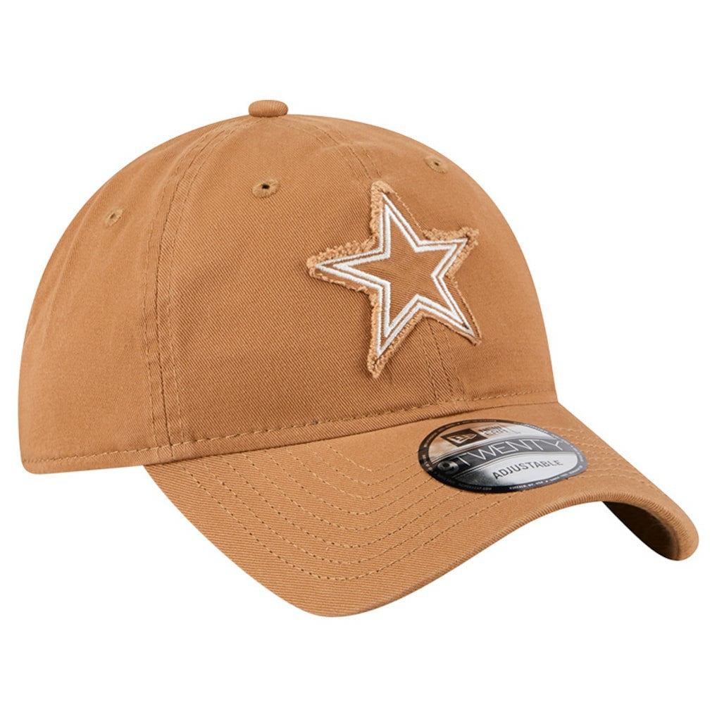 Dallas Cowboys New Era Stamp 9TWENTY Adjustable Hat - Brown cheap