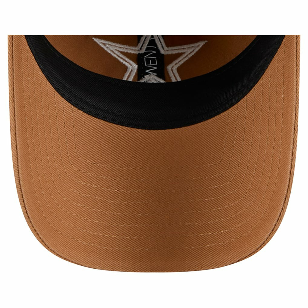 Dallas Cowboys New Era Stamp 9TWENTY Adjustable Hat - Brown cheap