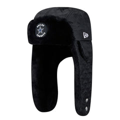 Dallas Cowboys New Era Quilted Trapper Hat - Black sale