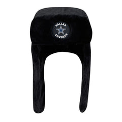 Dallas Cowboys New Era Quilted Trapper Hat - Black sale