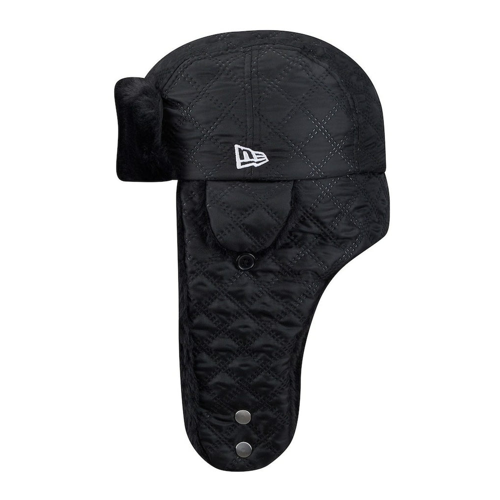 Dallas Cowboys New Era Quilted Trapper Hat - Black sale
