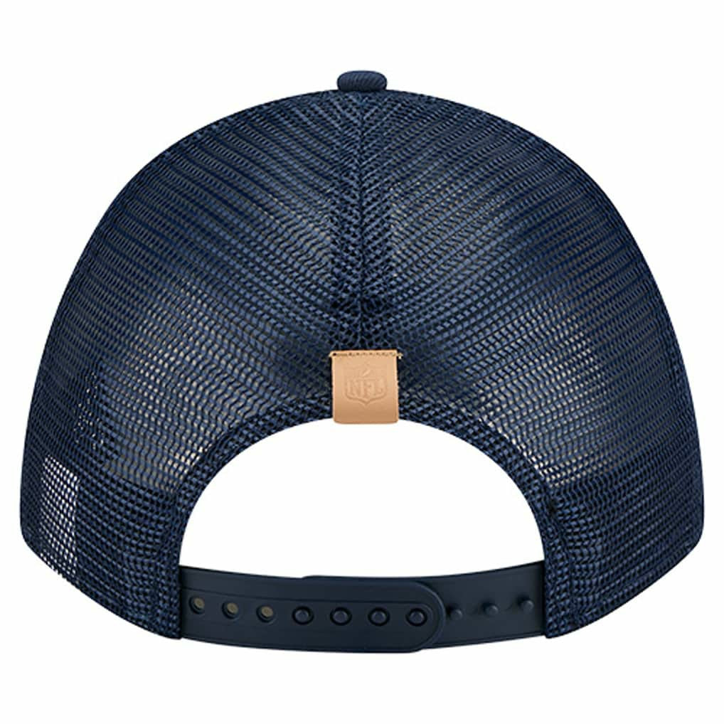 Dallas Cowboys New Era Two-Tone Text 9FORTY M-Crown Adjustable Hat - Stone/Navy online