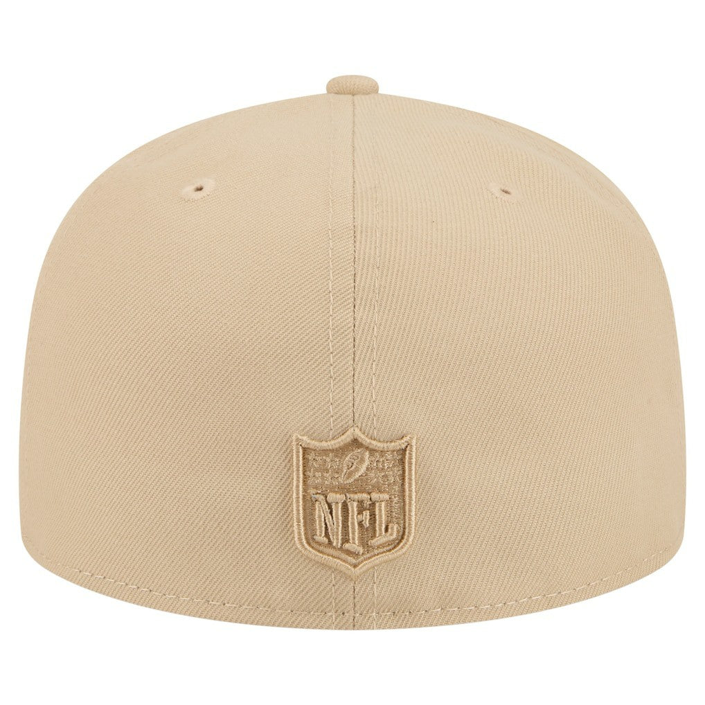 Dallas Cowboys New Era Color Pack A-Frame 59FIFTY Fitted Hat - Light Beige discount