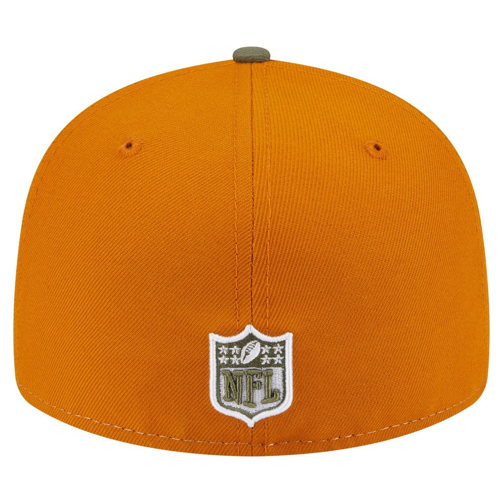 Dallas Cowboys New Era 2-Tone Color Pack Split Panel 59FIFTY Fitted Hat - Olive/Brown outlet