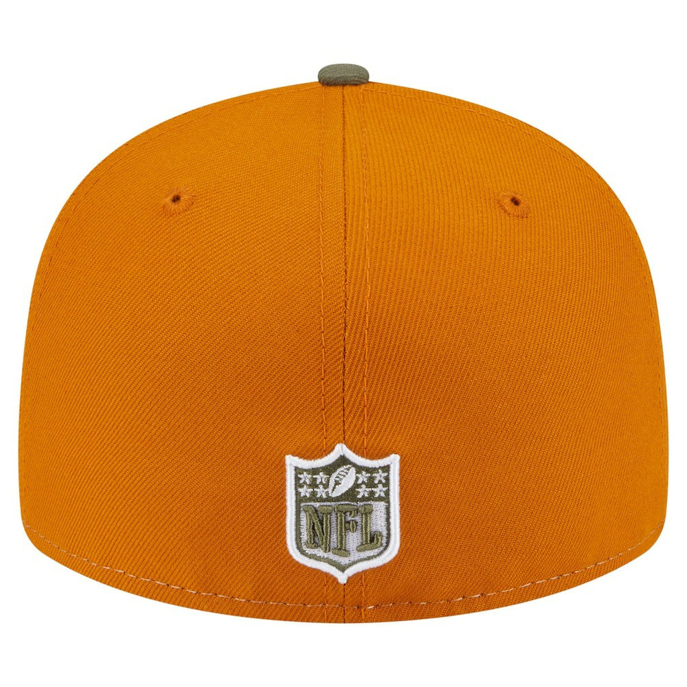Dallas Cowboys New Era 2-Tone Color Pack Split Panel 59FIFTY Fitted Hat - Olive/Brown outlet