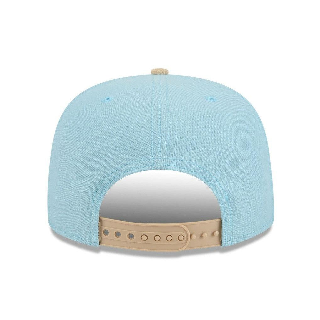 Dallas Cowboys New Era Two-Tone Color Pack A-Frame 9FIFTY Snapback Hat - Light Blue/Brown online