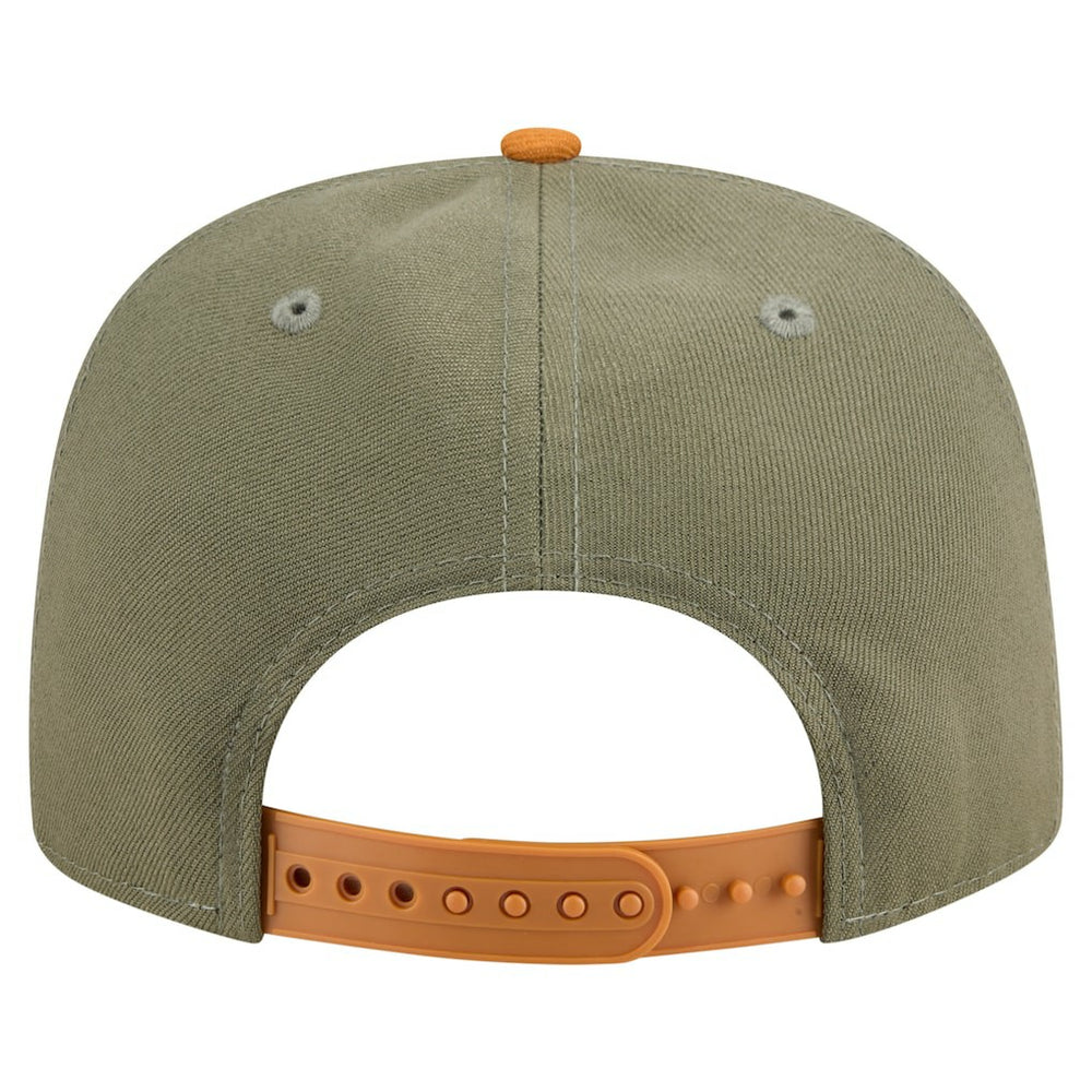 Dallas Cowboys New Era Two-Tone A-Frame 9FIFTY Snapback Hat - Olive/Brown sale