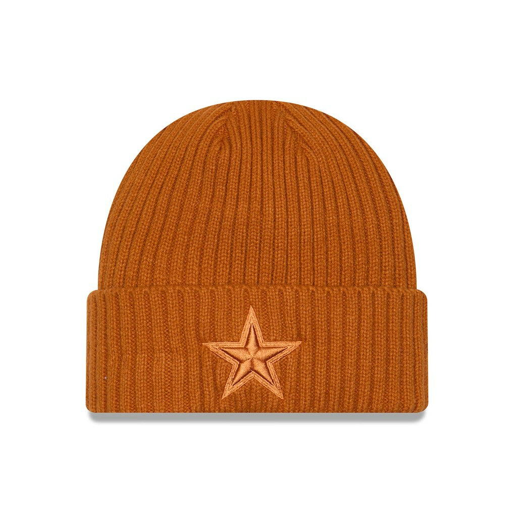 Dallas Cowboys New Era Color Pack Cuffed Knit Hat - Brown cheap