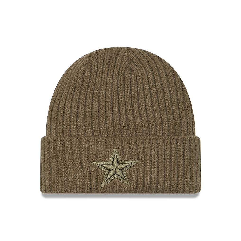Dallas Cowboys New Era Color Pack Cuffed Knit Hat - Olive outlet