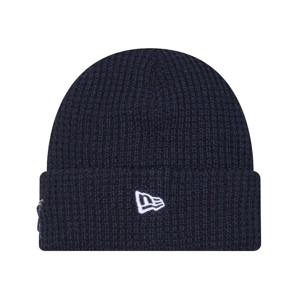 Dallas Cowboys New Era Youth Waffle Cuffed Knit Hat - Navy outlet