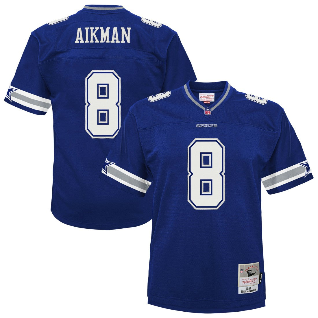 Troy Aikman Dallas Cowboys Preschool 1996 Retired Player Legacy Jersey - Navy cheap