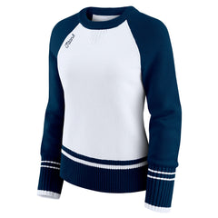 Tennessee Titans WEAR by Erin Andrews Women's Colorblock Raglan Sweater - White/Navy online