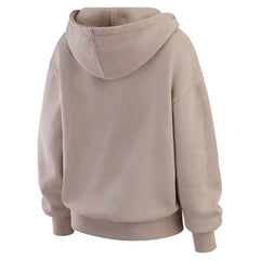 Green Bay Packers WEAR by Erin Andrews Women's Washed Pullover Crewdie - Tan on sale