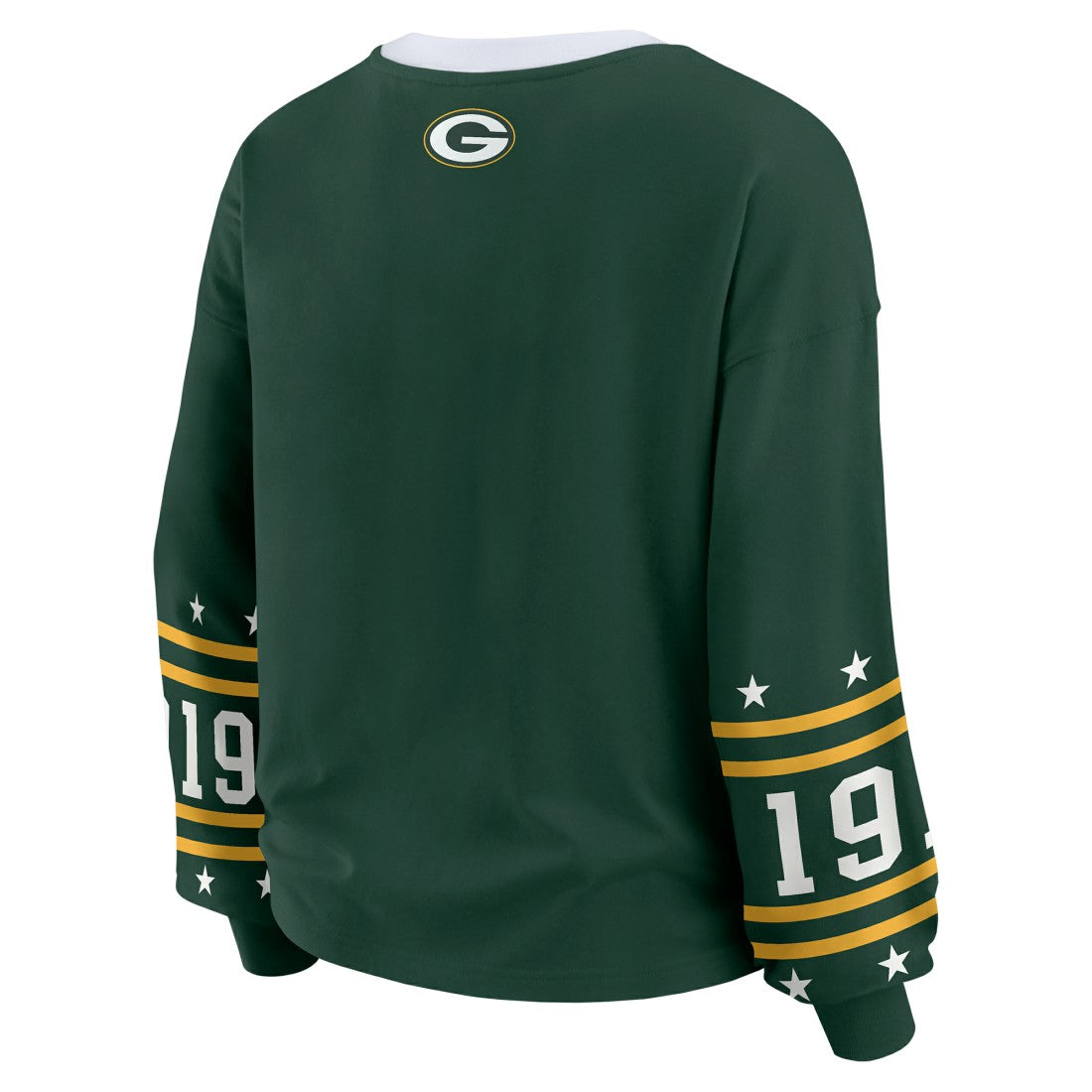 Green Bay Packers WEAR by Erin Andrews Women's Plus Size Sport Long-Sleeve T-Shirt - Green discount