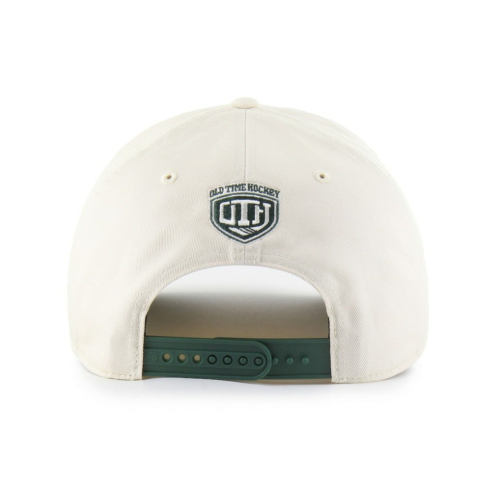 Minnesota Wild '47 Expansion Debut Two-Tone Hitch Adjustable Hat - Cream/Green Hats