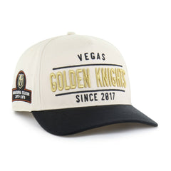 Vegas Golden Knights '47 Expansion Debut Two-Tone Hitch Adjustable Hat - Cream/Black Hats