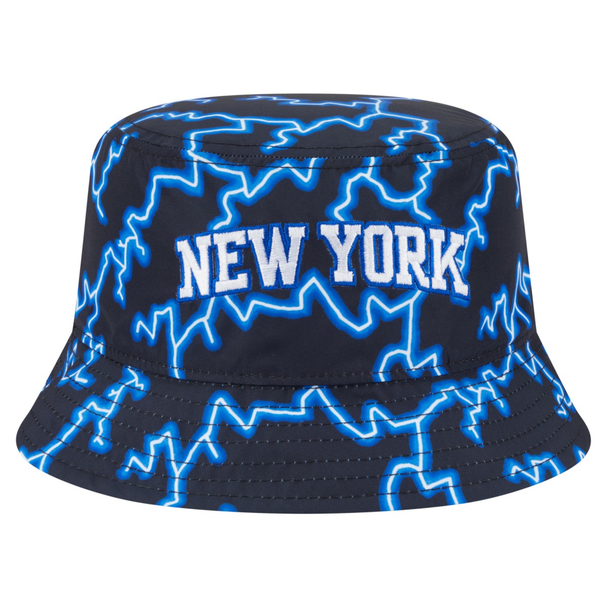 New York Knicks Summer Sun and Storm Reversible Bucket Hat - Black/Light Blue on sale