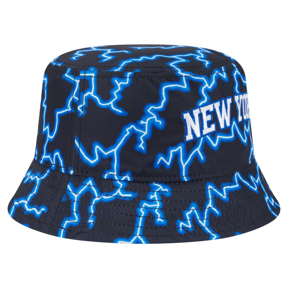 New York Knicks Summer Sun and Storm Reversible Bucket Hat - Black/Light Blue on sale