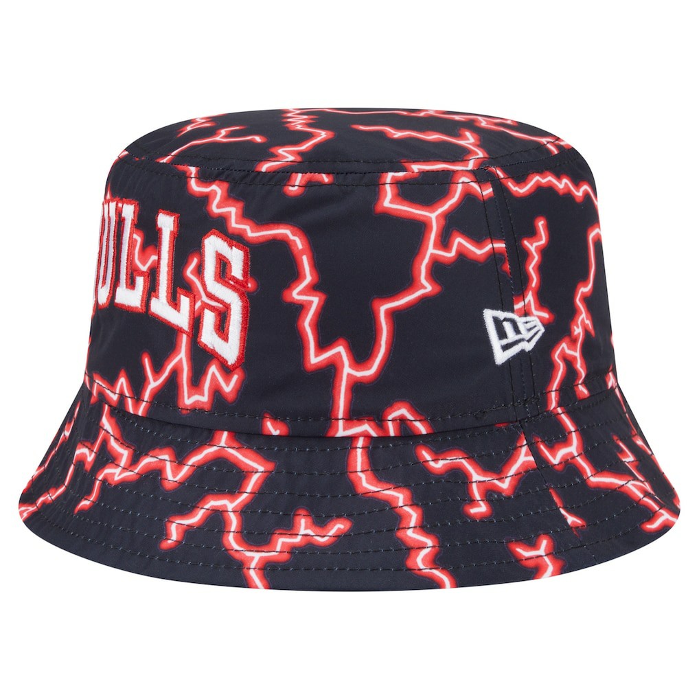 Chicago Bulls Summer Sun and Storm Reversible Bucket Hat - Black/Light Blue sale