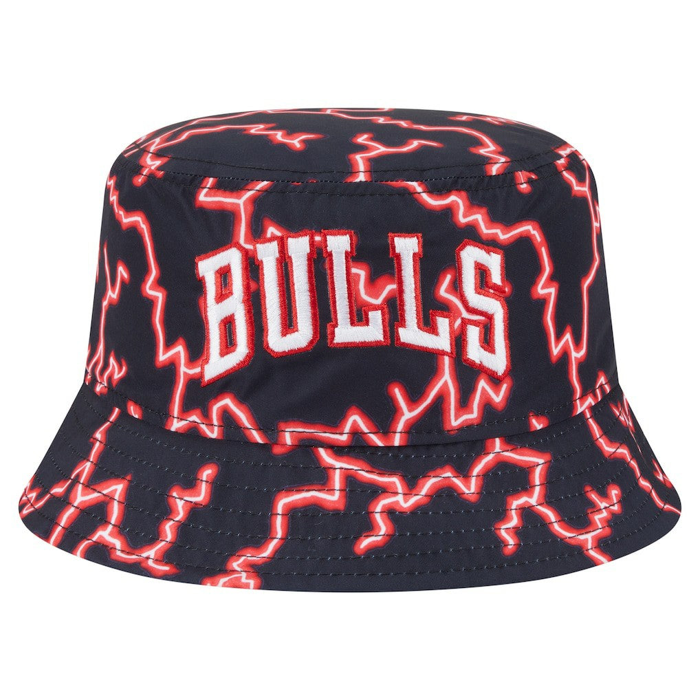 Chicago Bulls Summer Sun and Storm Reversible Bucket Hat - Black/Light Blue sale