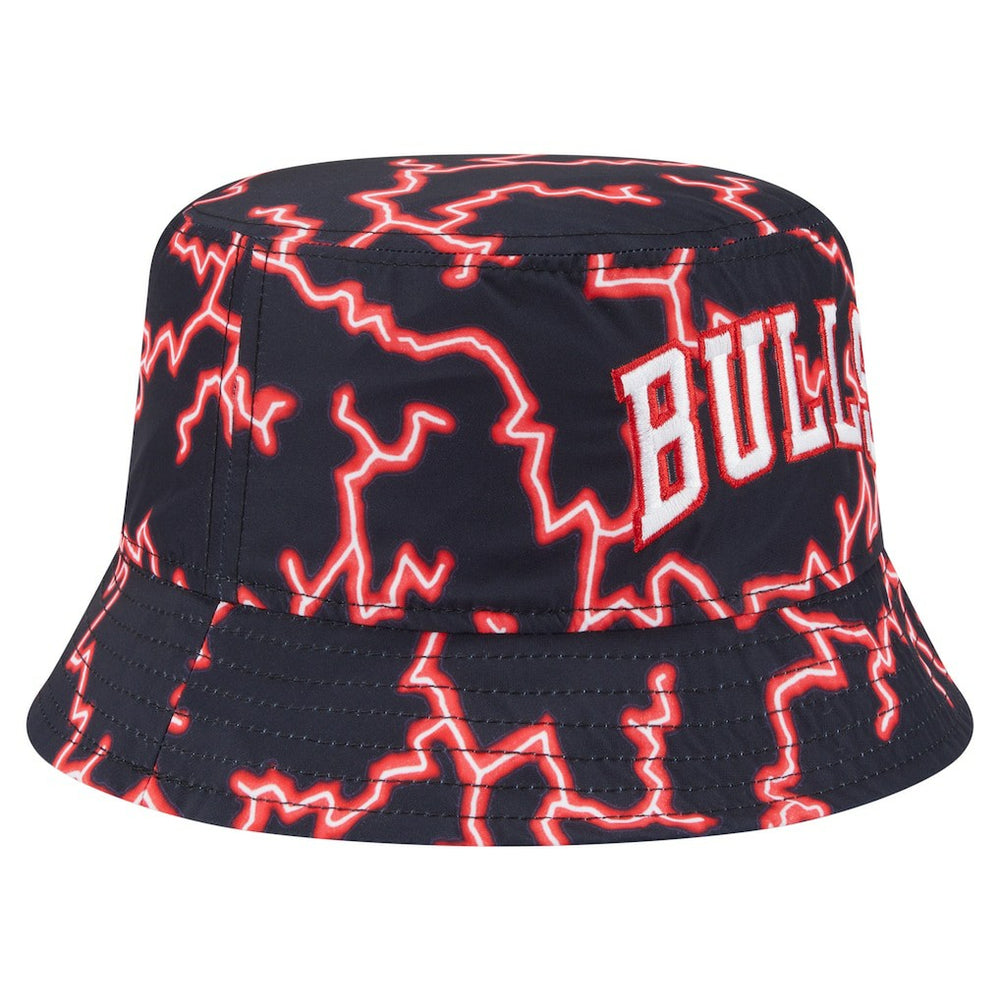 Chicago Bulls Summer Sun and Storm Reversible Bucket Hat - Black/Light Blue sale