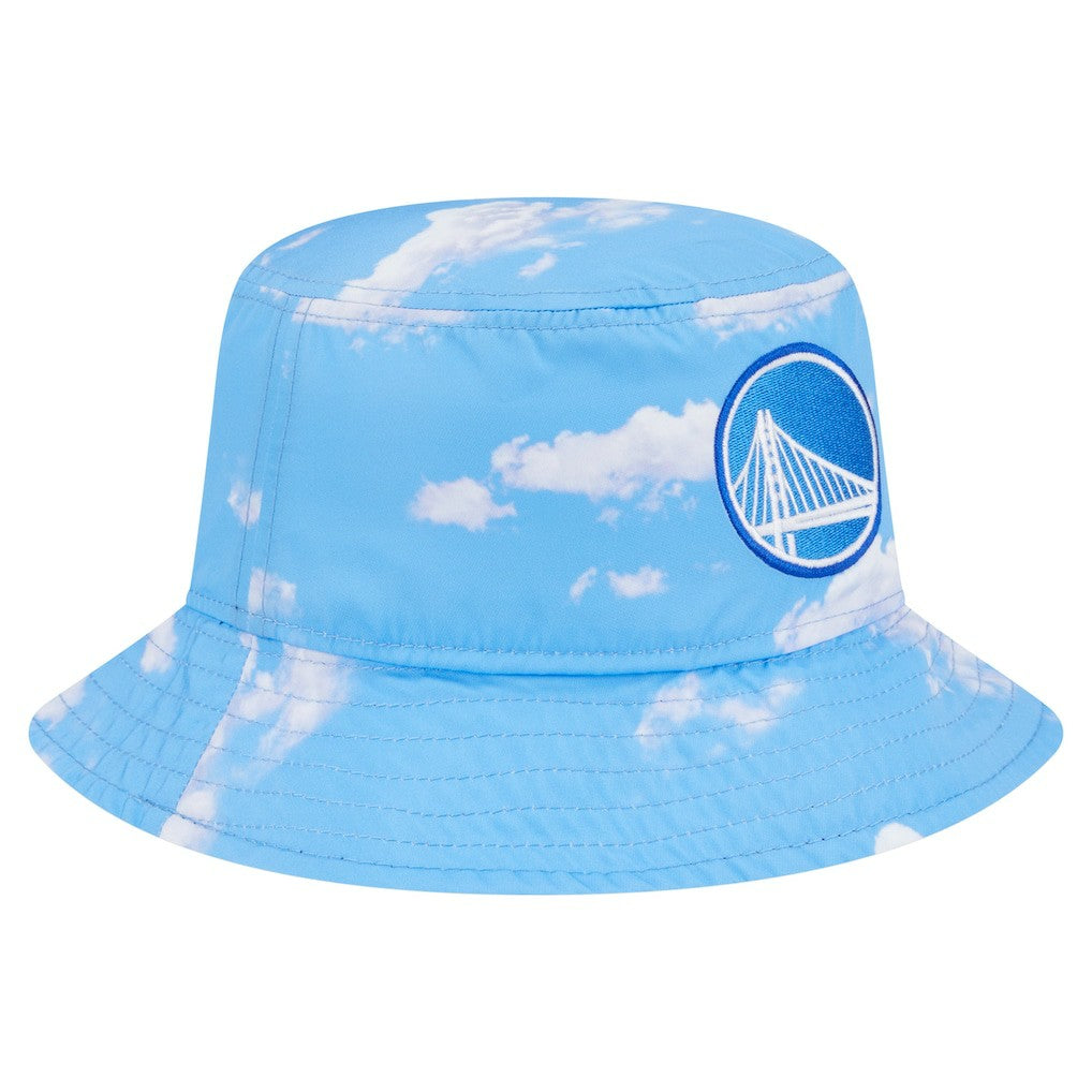 Golden State Warriors Summer Sun and Storm Reversible Bucket Hat sale - Black/Light Blue outlet