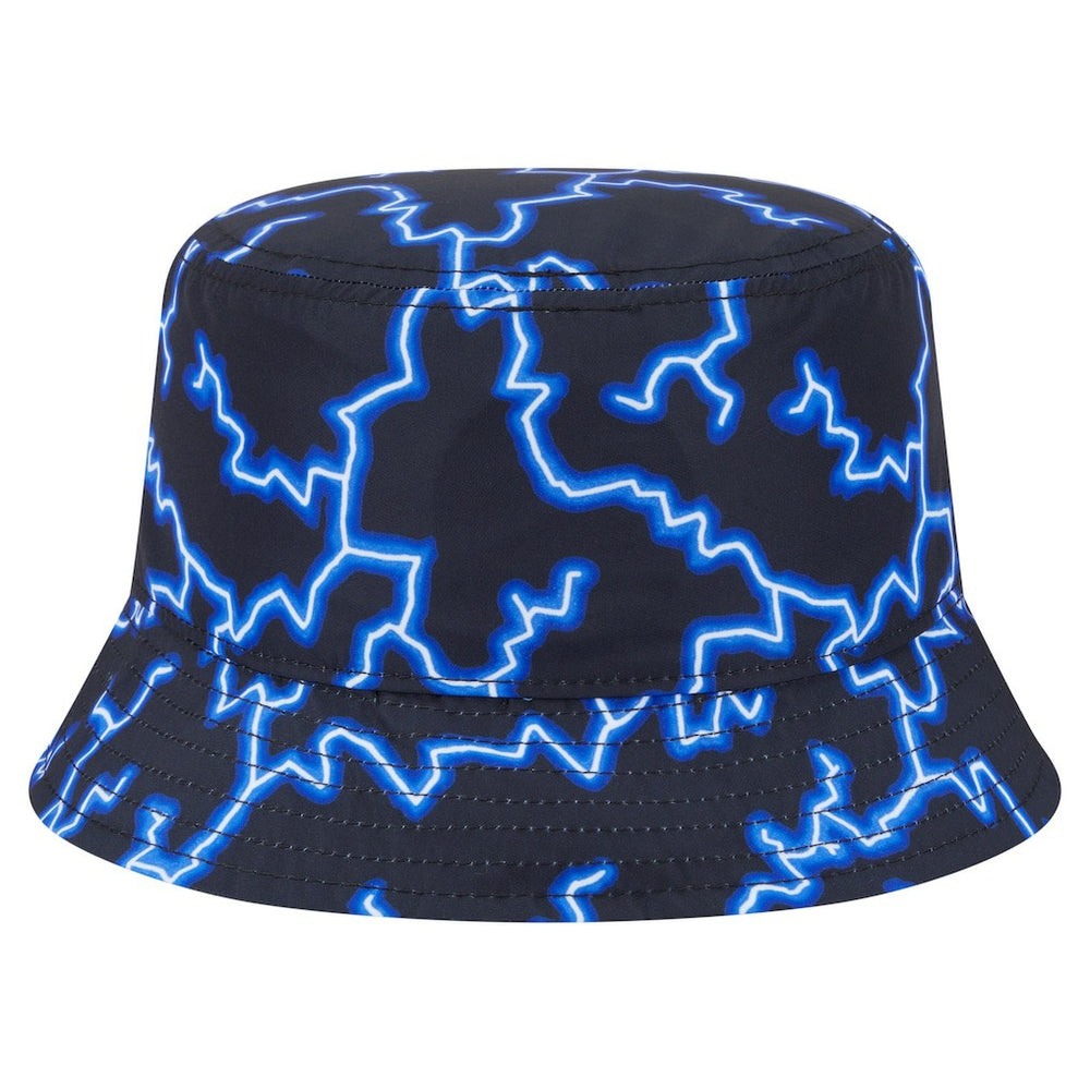 Golden State Warriors Summer Sun and Storm Reversible Bucket Hat sale - Black/Light Blue outlet