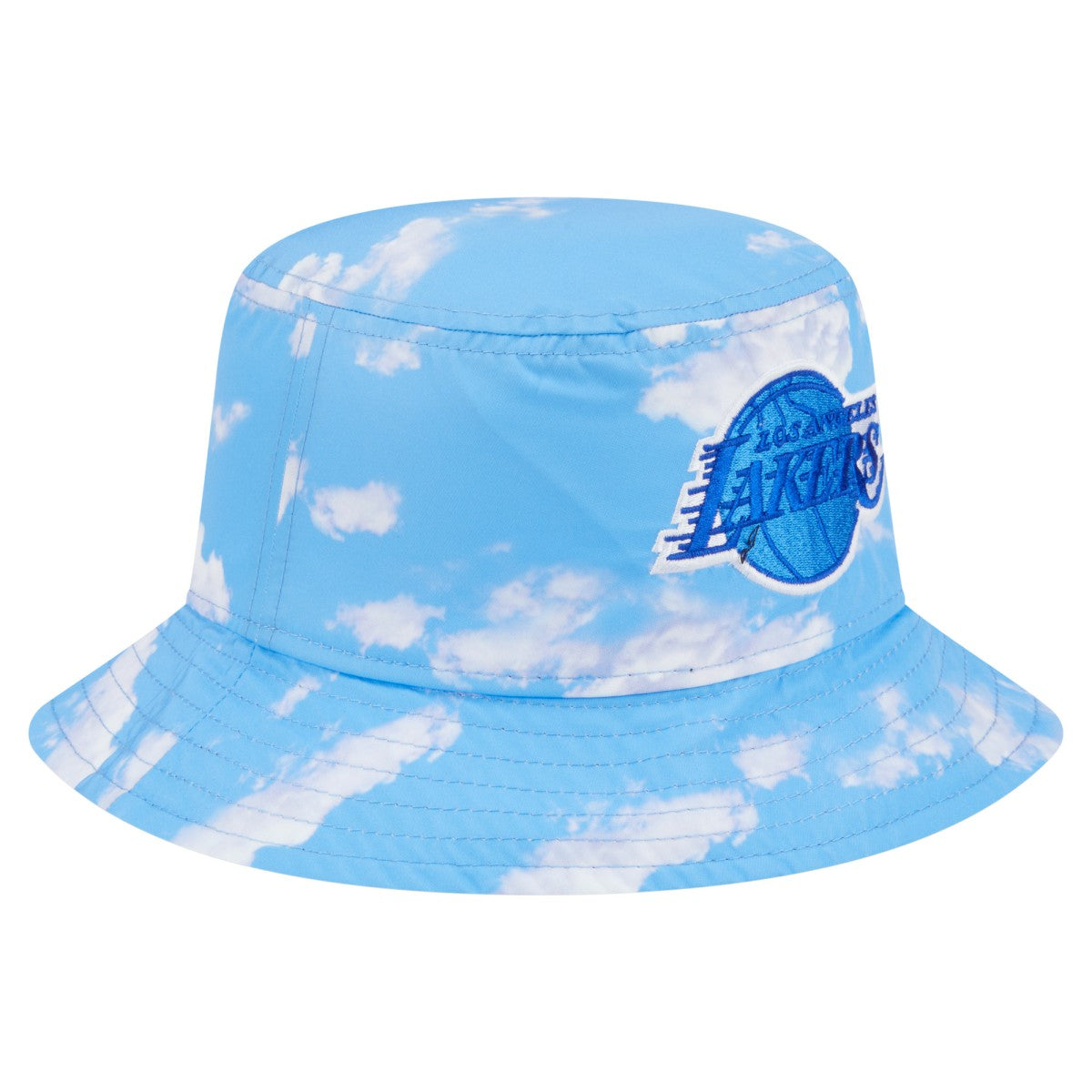 Los Angeles Lakers Summer Sun and Storm Reversible Bucket Hat - Black/Light Blue on sale