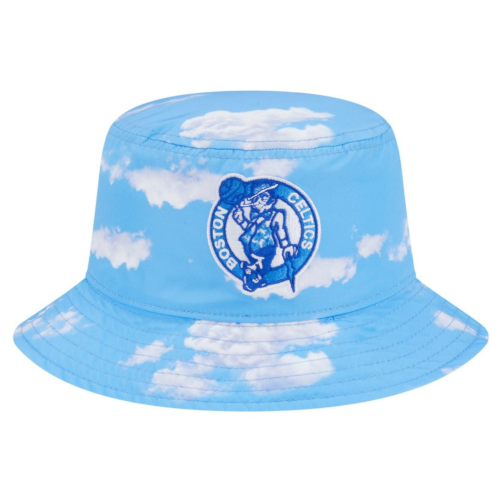 Boston Celtics Summer Sun and Storm Reversible Bucket Hat - Black/Light Blue sale