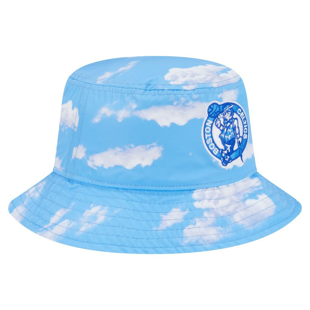 Boston Celtics Summer Sun and Storm Reversible Bucket Hat - Black/Light Blue sale