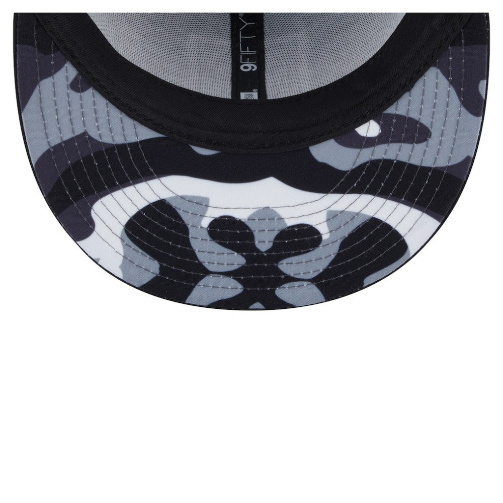 Vegas Golden Knights New Era Camo Meshback 9FIFTY Snapback Hat - Gray/Black Hats