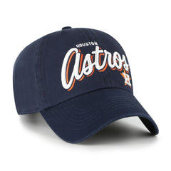 Houston Astros Women's Ariana Clean Up Adjustable Hat Navy