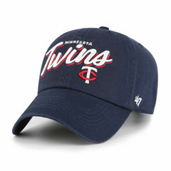 Minnesota Twins Women's Ariana Clean Up Adjustable Hat Navy