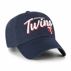 Minnesota Twins Women's Ariana Clean Up Adjustable Hat Navy