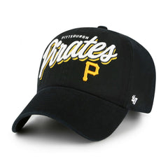 Pittsburgh Pirates Women's Ariana Clean Up Adjustable Hat Black