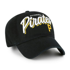 Pittsburgh Pirates Women's Ariana Clean Up Adjustable Hat Black